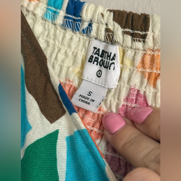 Target X Tabitha Brown Puff Sleeve Dress - Multicolor - Picture 6 of 7